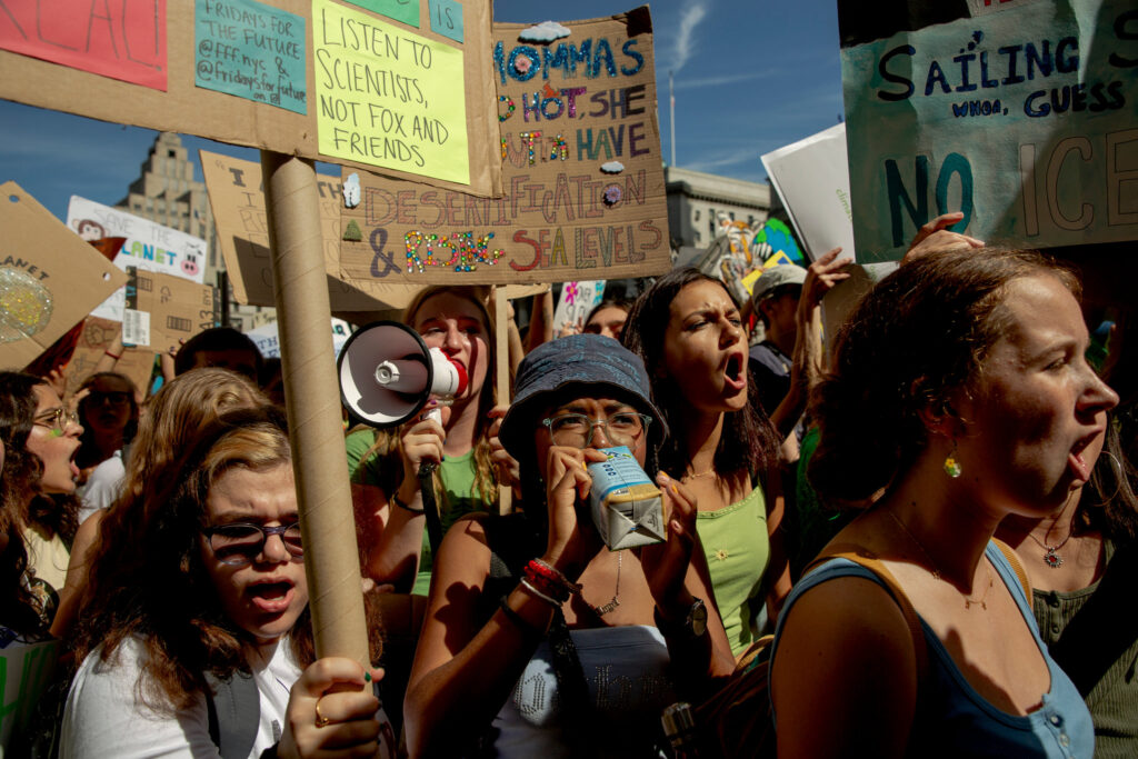 Special UN summit, protests, week of talk turn up heat on fossil fuels and global warming