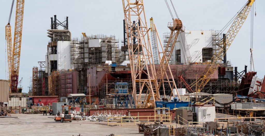 The sea-monster-sized ship disrupting Biden’s wind-energy dreams