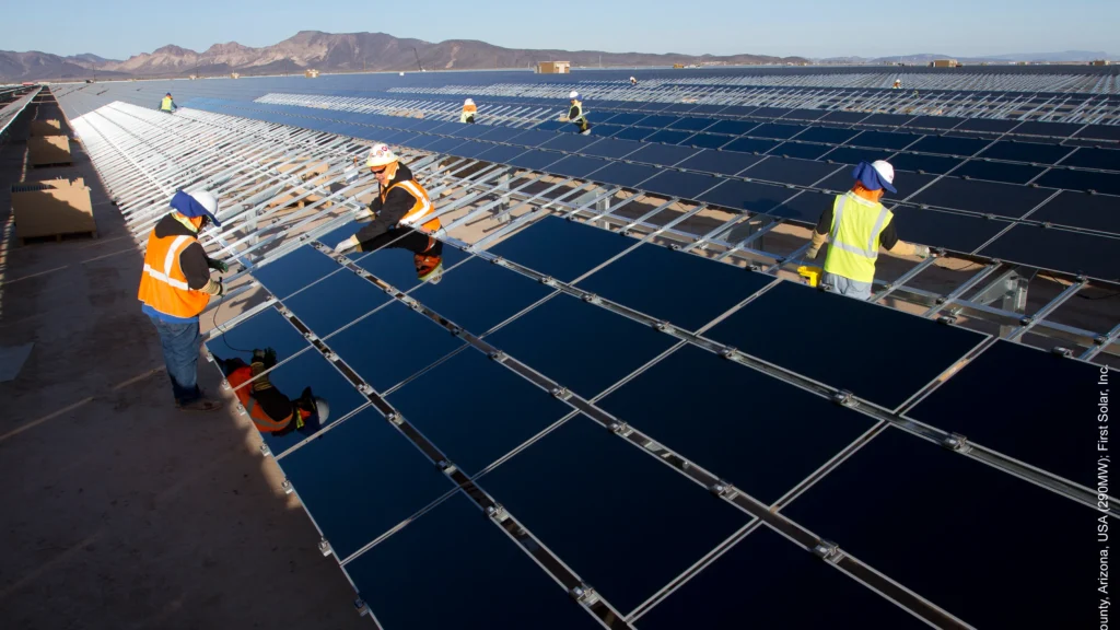 A signature Biden law aimed to boost renewable energy. It also helped a solar company reap billions.