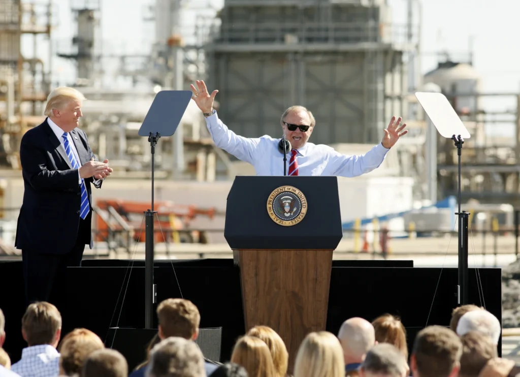 Harold Hamm to shut down oil drilling in North Dakota